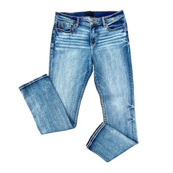 Buckle Black Denim - Buckle black mid rise straight jeans size 30x33